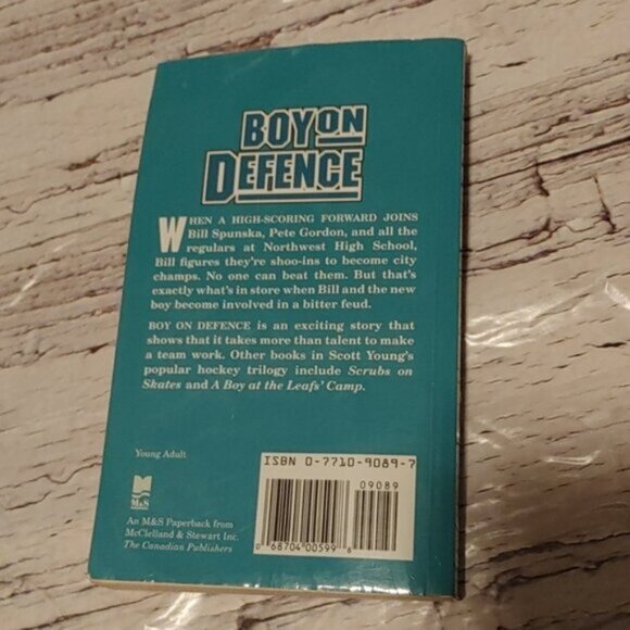 3/$13 Boy on Defense by Scott Young - Picture 3 of 3